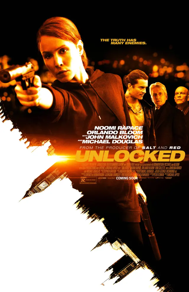 فیلم رمزگشایی (Unlocked) پوستر