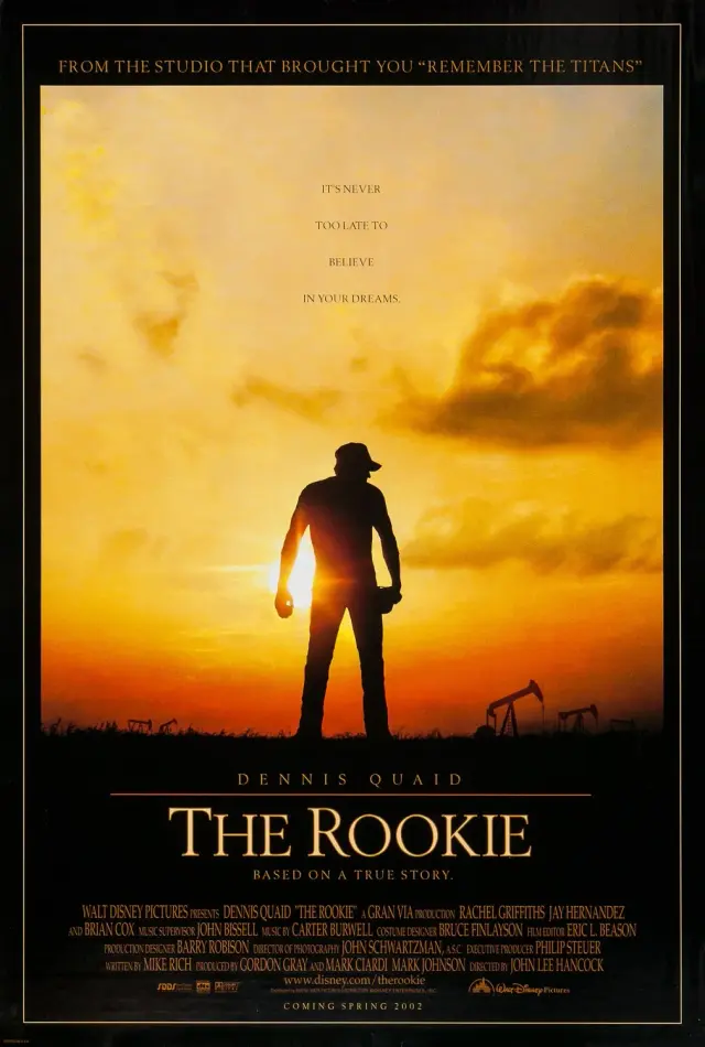 فیلم تازه وارد (The Rookie) پوستر