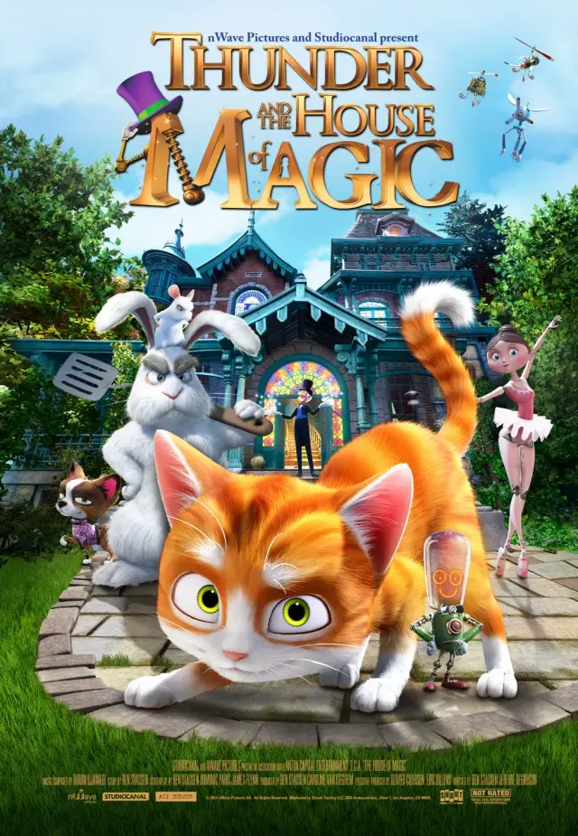 انیمیشن خانه جادویی (Thunder and the House of Magic) پوستر