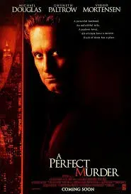 فیلم قتلی بی نقص (A Perfect Murder) پوستر