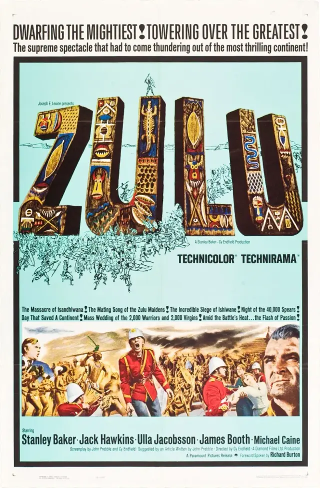 فیلم زولو 1964 (Zulu) پوستر