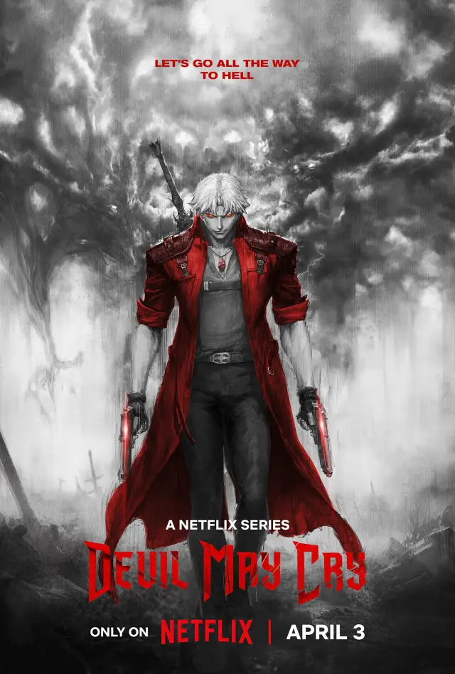 انیمه شیطان هم می گرید (Devil May Cry) پوستر