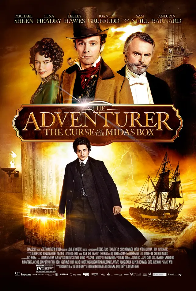 فیلم صندوقچه میداس (The Adventurer: The Curse of the Midas Box) پوستر