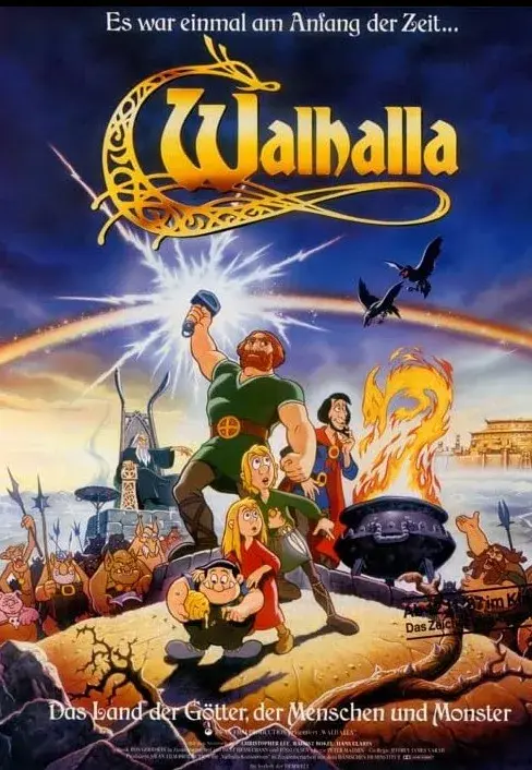 انیمیشن والهالا 1986 (Valhalla) پوستر