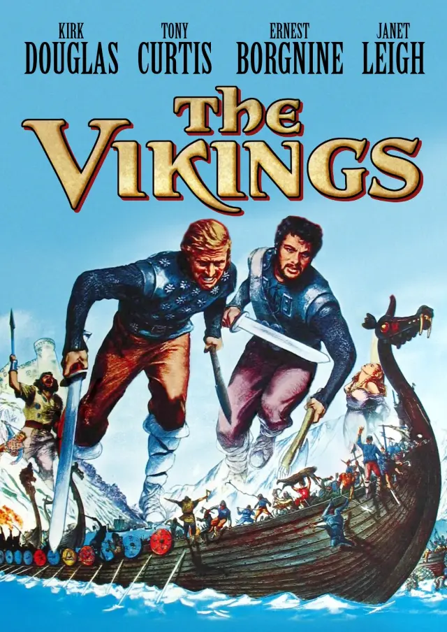 فیلم وایکینگ ها 1958 (The Vikings) پوستر