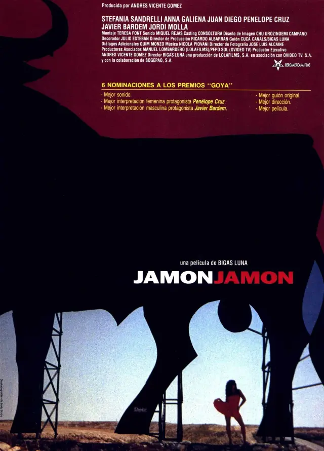 فیلم خامون خامون (Jamón, Jamón) پوستر
