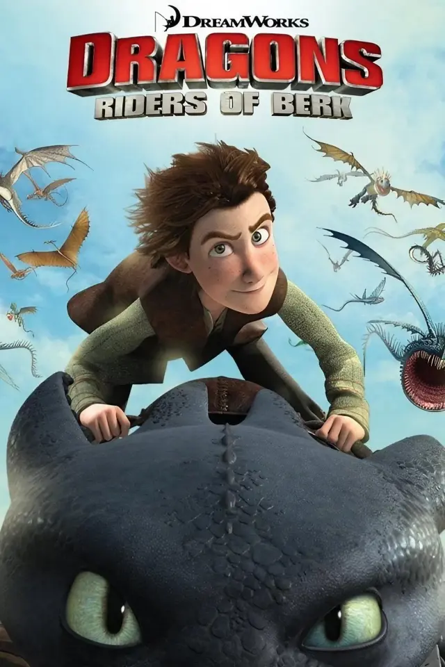انیمیشن دریم ورکس اژدهایان (DreamWorks Dragons) پوستر