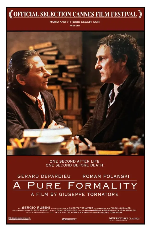 فیلم تشریفات ساده (A Pure Formality) پوستر