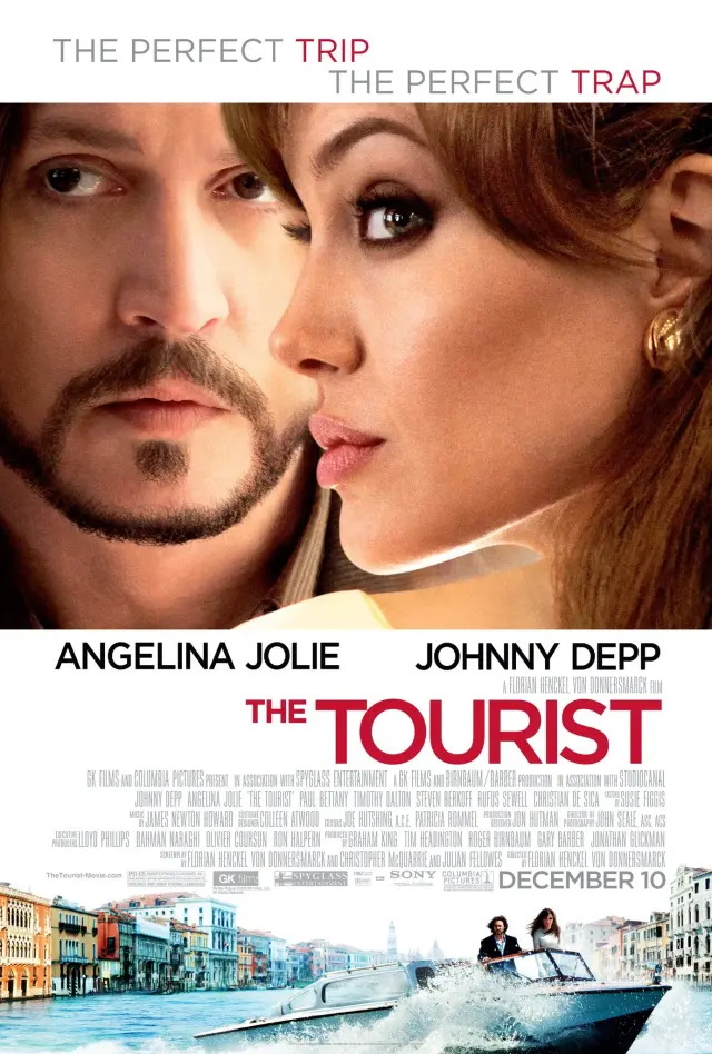فیلم توریست 2010 (The Tourist) پوستر