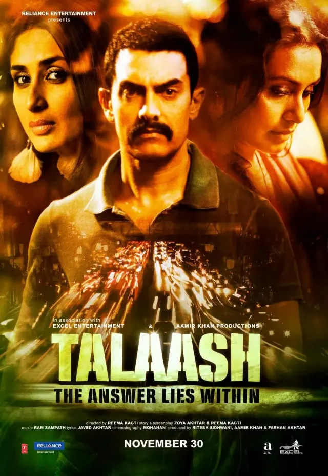 فیلم تلاش: پاسخ دروغ پنهان (Talaash: The Answer Lies Within) پوستر