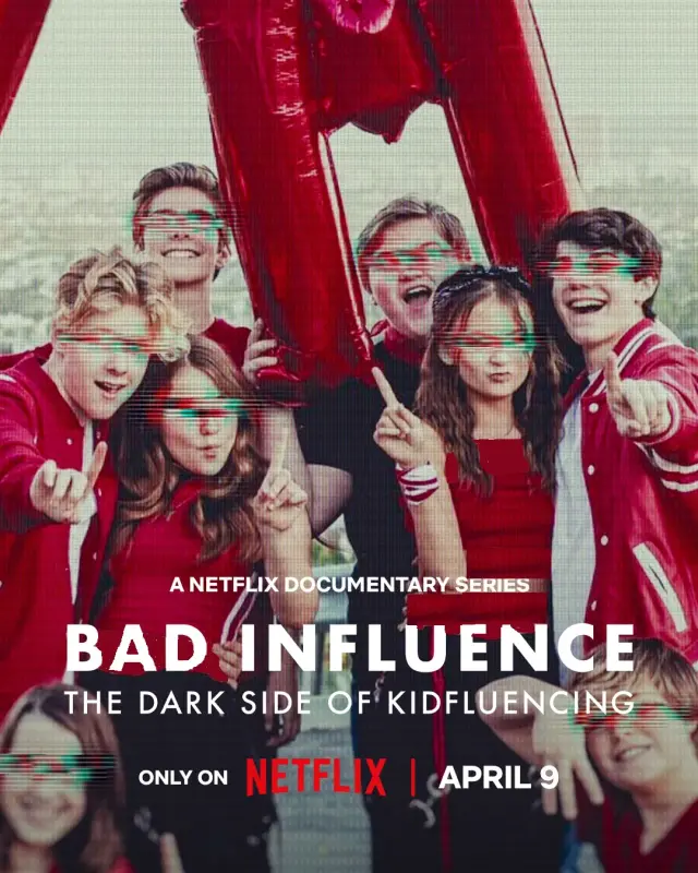 مستند نفوذ بد: سمت تاریک کیدفلوئنسینگ (Bad Influence: The Dark Side of Kidfluencing) پوستر