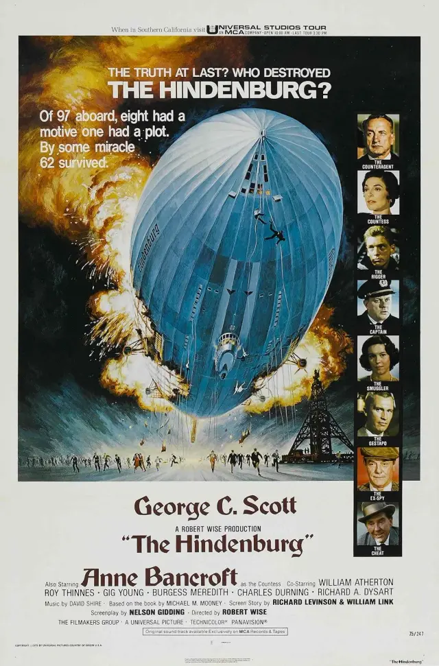 فیلم هیندنبورگ (The Hindenburg) پوستر