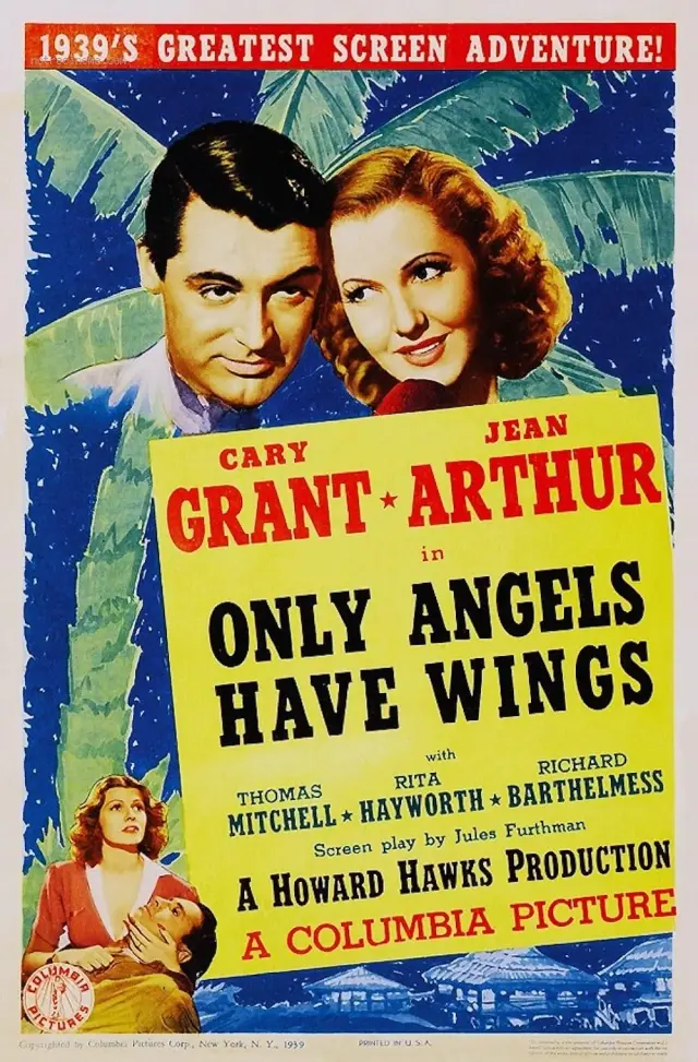 فیلم فقط فرشتگان بال دارند (Only Angels Have Wings) پوستر
