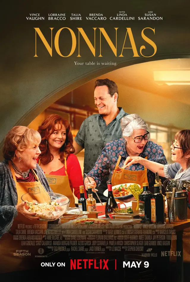 فیلم مامان بزرگ‌ها (Nonnas) پوستر