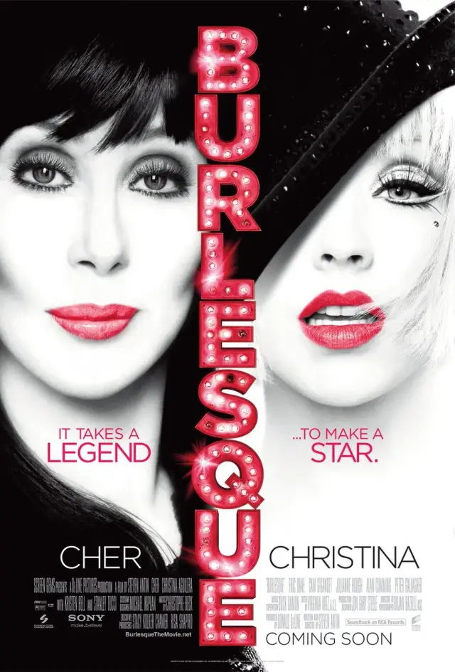 فیلم برلسک (Burlesque) پوستر