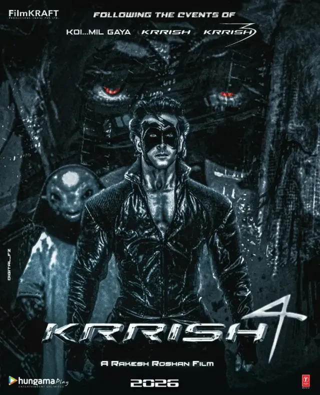فیلم کریش ۴ (Krrish 4) پوستر