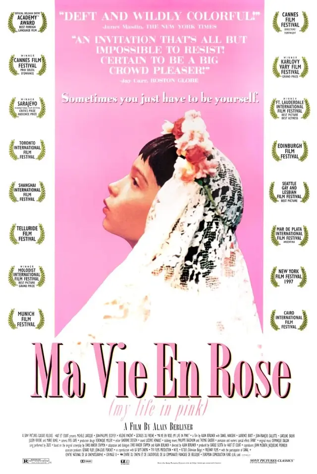 فیلم زندگی من به رنگ صورتی (Ma vie en rose) پوستر