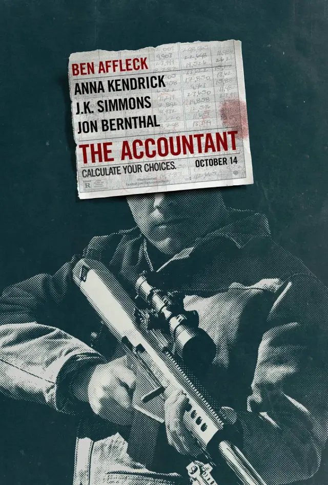 فیلم حسابدار 2016 (The Accountant) پوستر