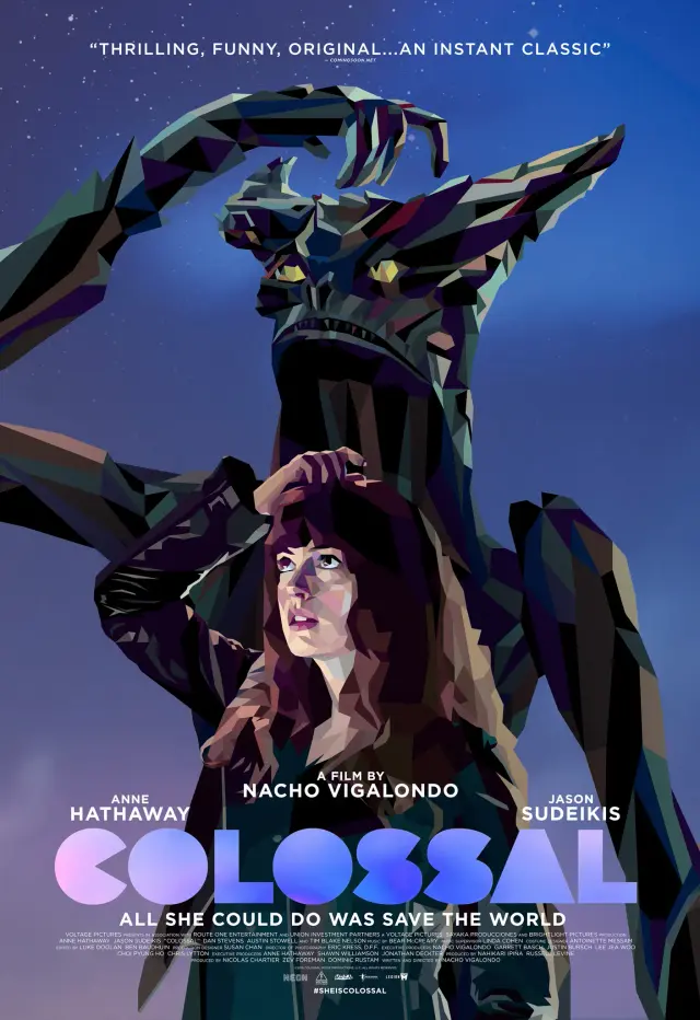 فیلم غول آسا (Colossal) پوستر