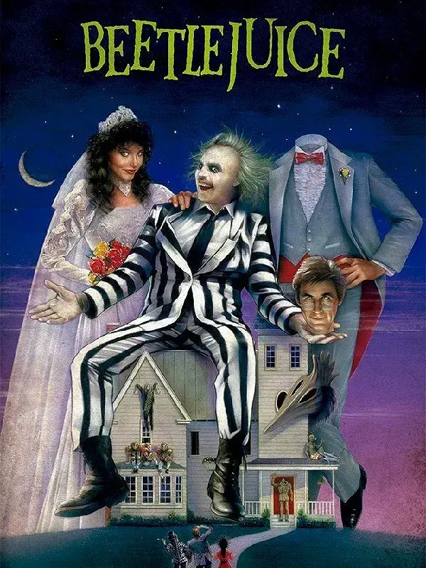 فیلم فیلم بیتل جوس 1988 (Beetlejuice) پوستر