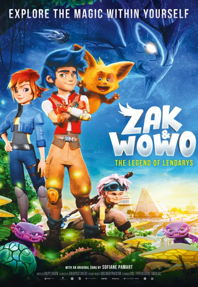 انیمیشن زک و ووو افسانه لنداریس (Zak & Wowo: The Legend of Lendarys) پوستر