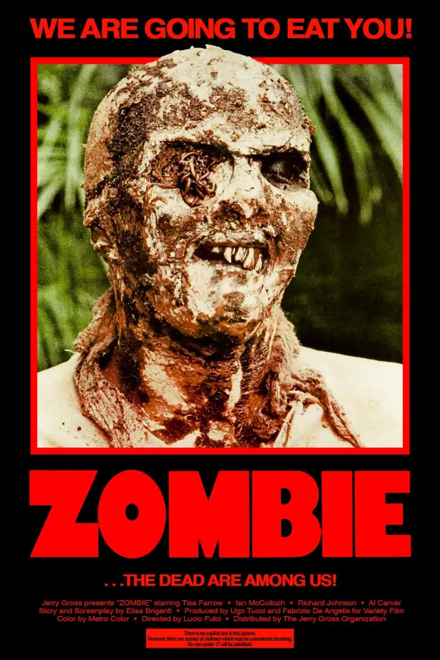 فیلم زامبی 1979 (Zombie) پوستر