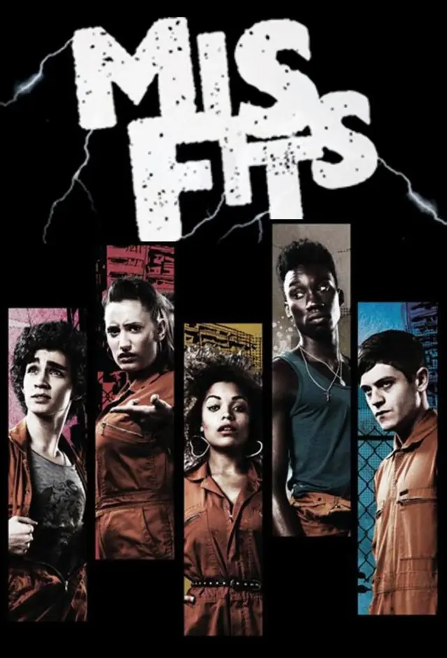 سریال ناکامی (Misfits) پوستر