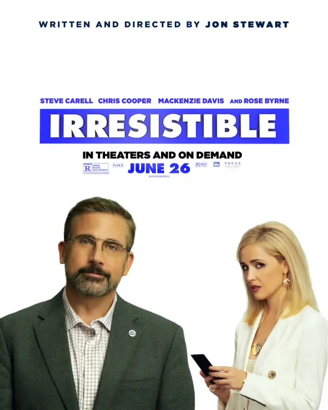 فیلم سرسخت 2020 (Irresistible) پوستر