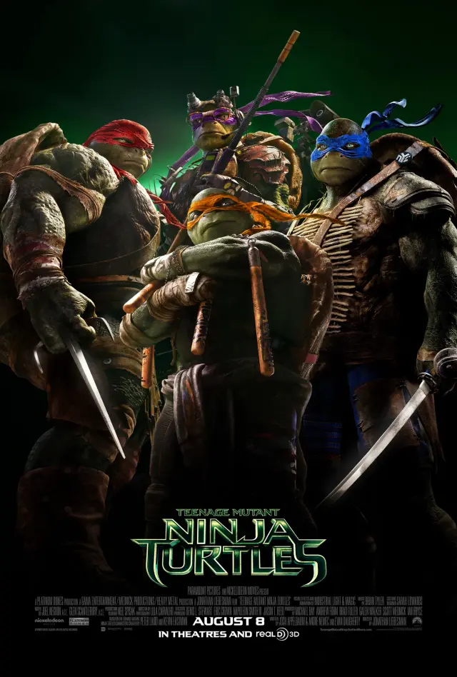 فیلم لاک پشت های نینجای 1: نوجوان جهش‌ یافته (Teenage Mutant Ninja Turtles) پوستر