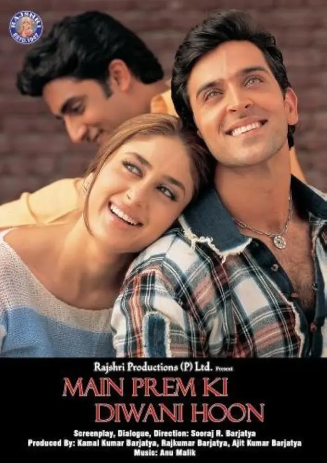 فیلم من دیوانه عشق هستم (Main Prem Ki Diwani Hoon) پوستر
