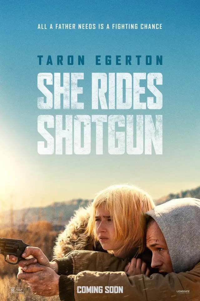 فیلم همسفر با اسلحه (She Rides Shotgun) پوستر