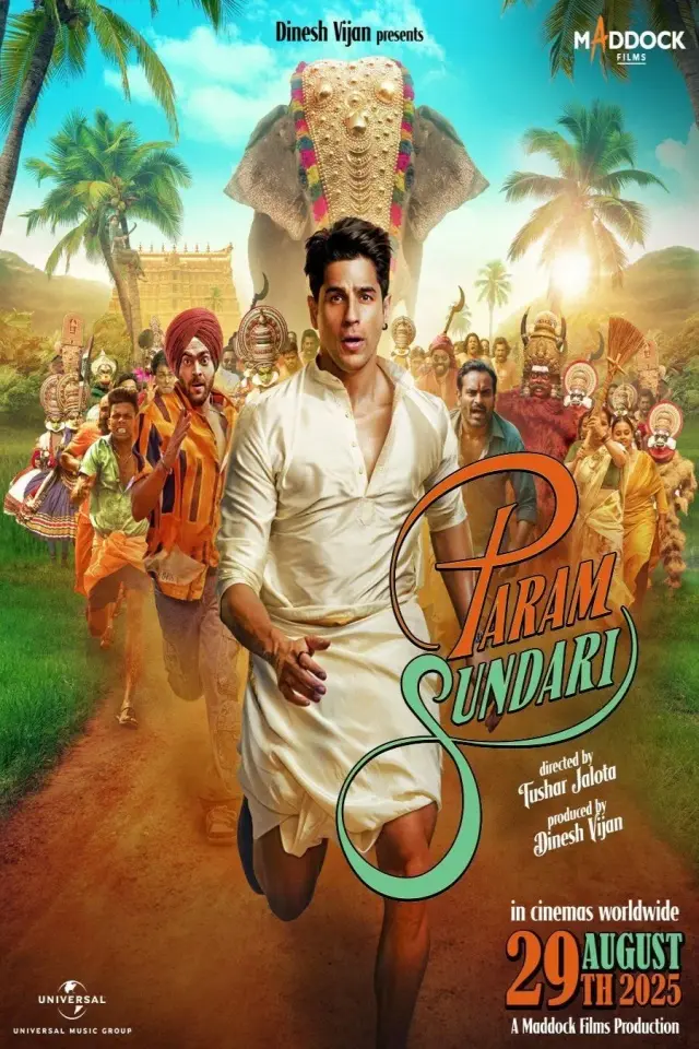 فیلم پارام سوندری (Param Sundari) پوستر