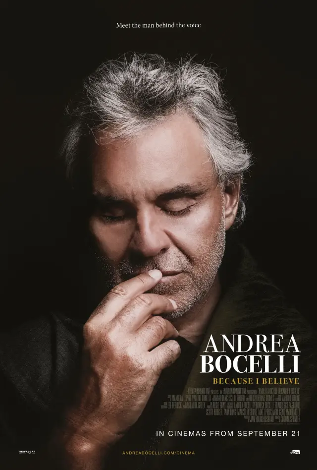 مستند آندره آ بوچلی: چون من باور دارم (Andrea Bocelli: Because I Believe) پوستر