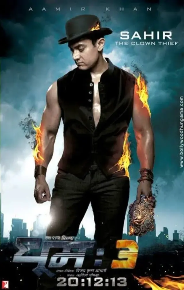 فیلم انفجار ۳ (Dhoom 3) پوستر