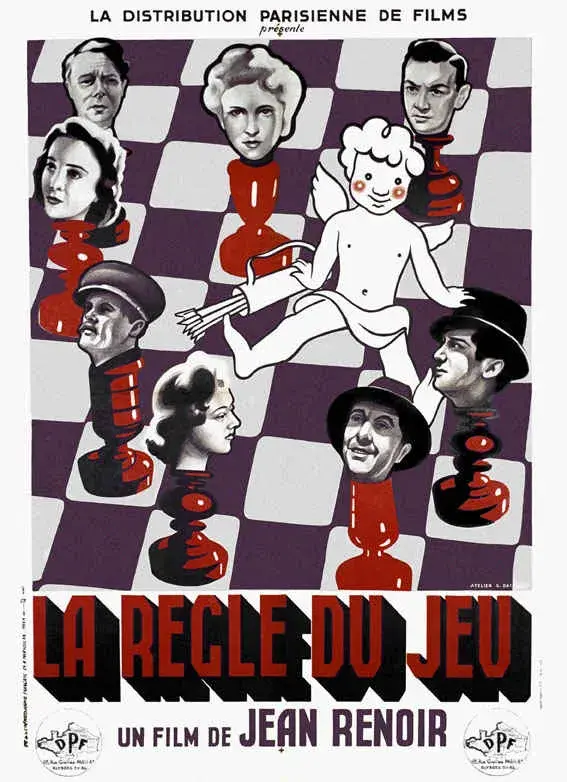 فیلم قاعده بازی 1939 (The Rules of the Game) پوستر