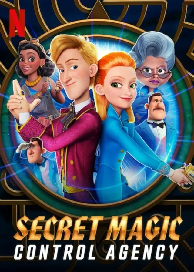 انیمیشن اژانس کنترل جادوی مخفی (Secret Magic Control Agency) پوستر