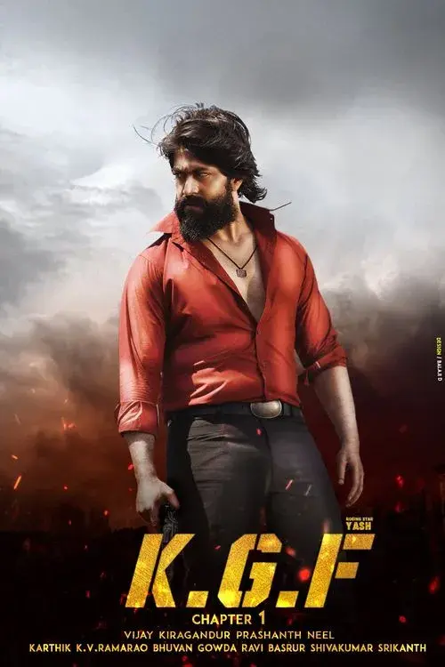 فیلم کی جی اف 1 (K.G.F: Chapter 1) پوستر