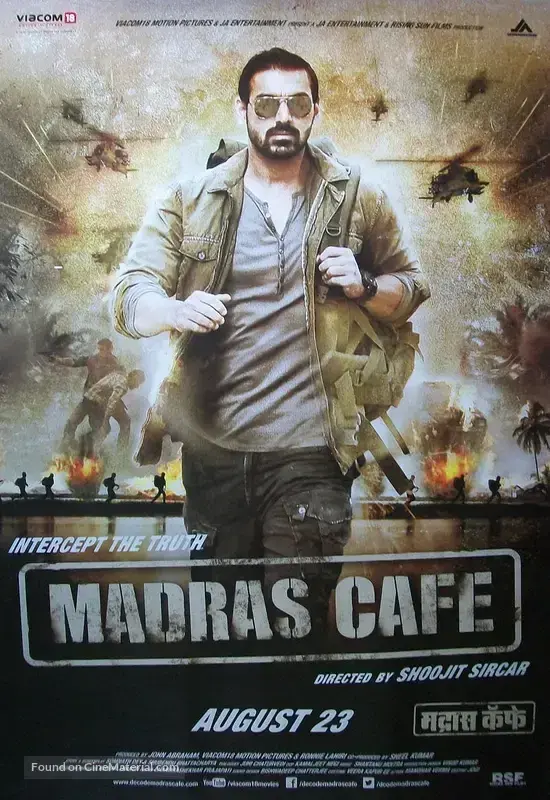 فیلم کافه مدرس (Madras Cafe) پوستر
