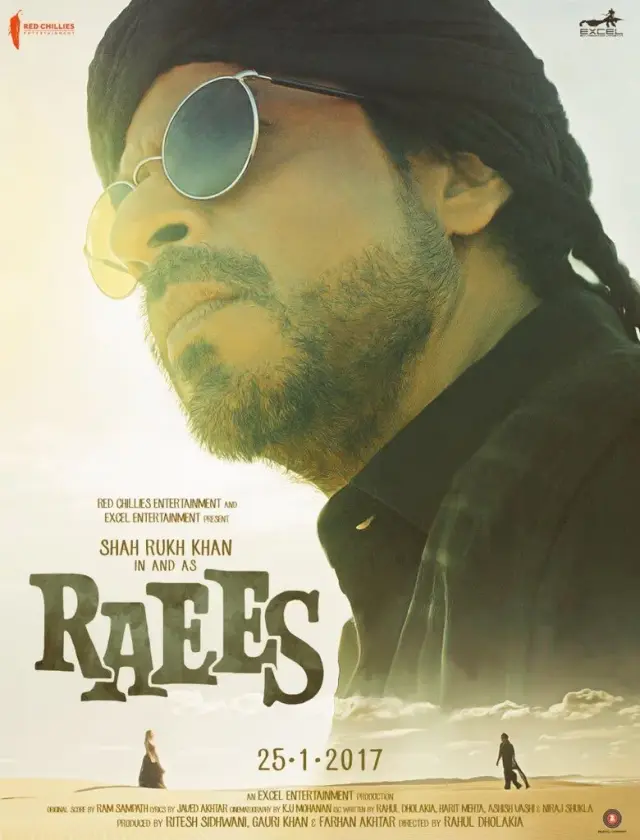 فیلم رئیس 2017 (Raees) پوستر