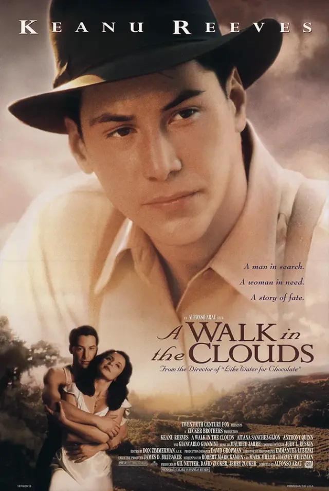 فیلم راه رفتن روی ابرها (A Walk in the Clouds) پوستر