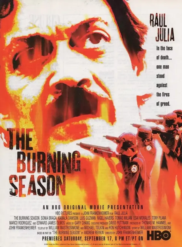 فیلم فصل سوختن: داستان چیکو مندس (The Burning Season: The Chico Mendes Story) پوستر