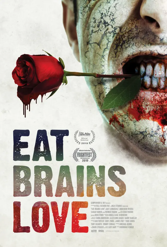 فیلم عشق مغز خوار (Eat Brains Love) پوستر