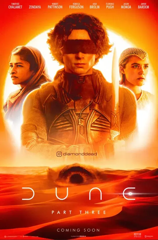 فیلم تل ماسه قسمت 3 (Dune: Part Three) پوستر