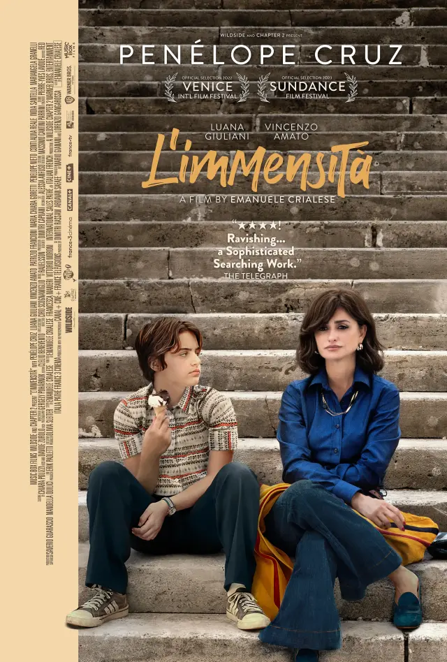 فیلم بی نهایت 2022 (L'immensità) پوستر