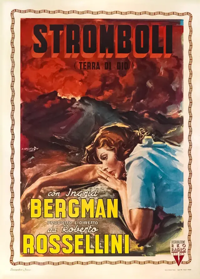 فیلم استرومبولی (Stromboli) پوستر