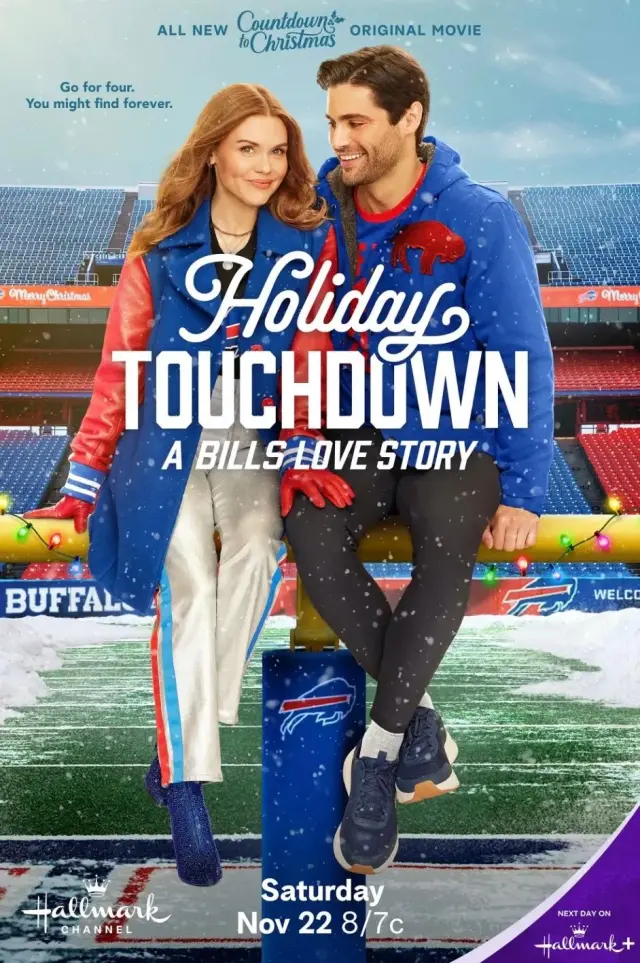 فیلم فرود در تعطیلات: داستان عاشقانه بیلز (Holiday Touchdown: A Bills Love Story) پوستر