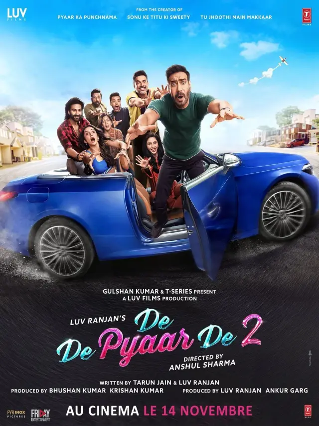 فیلم عشقت را به من بده 2 (De De Pyaar De 2) پوستر