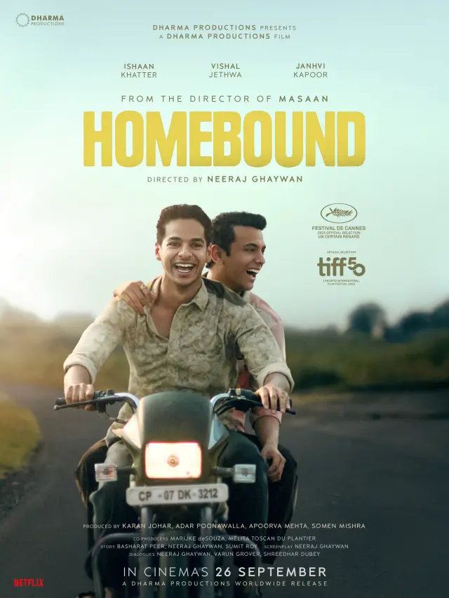 فیلم برگشت به خانه 2025 (Homebound) پوستر