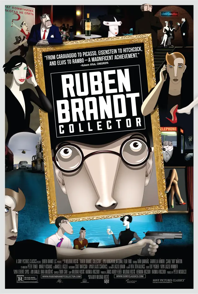 انیمیشن روبن برانت کلکتور (Ruben Brandt, Collector) پوستر