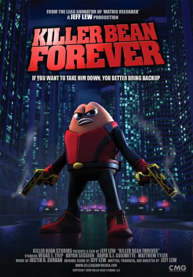 انیمیشن لوبیای هفت تیرکش (Killer Bean Forever) پوستر